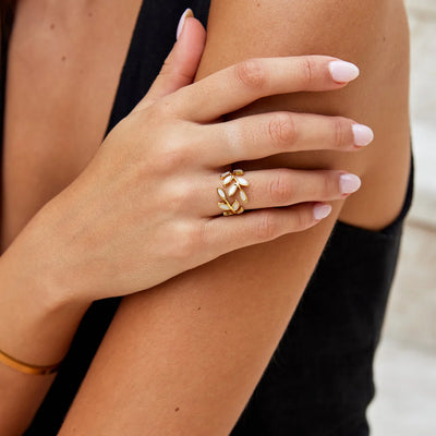 Eternal Leaf Ring